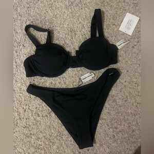 Dippin Daisy black bikini